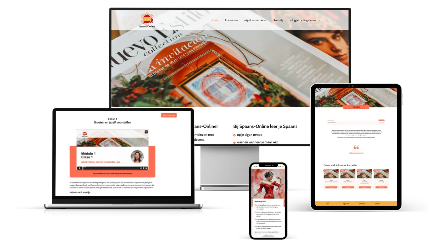 Mockup Spaans Online